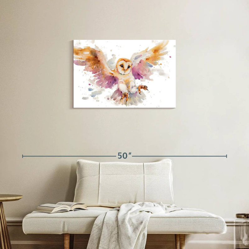Brampt Twilight Owl, 20" H x 30" W