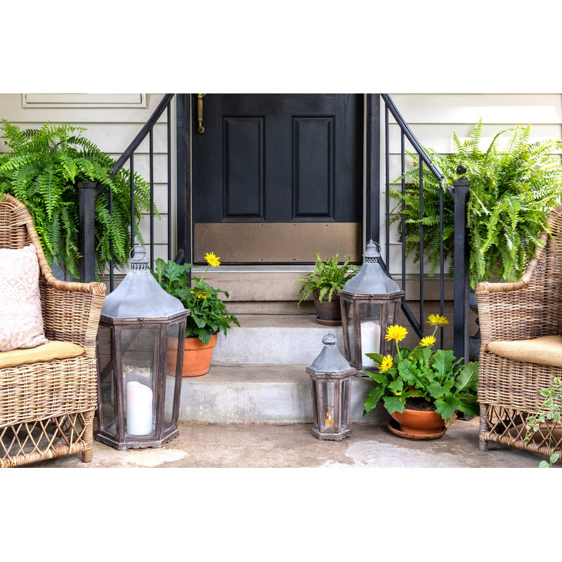 Southern Classic Lantern, 24.25" H x 12" W x 10.25" D