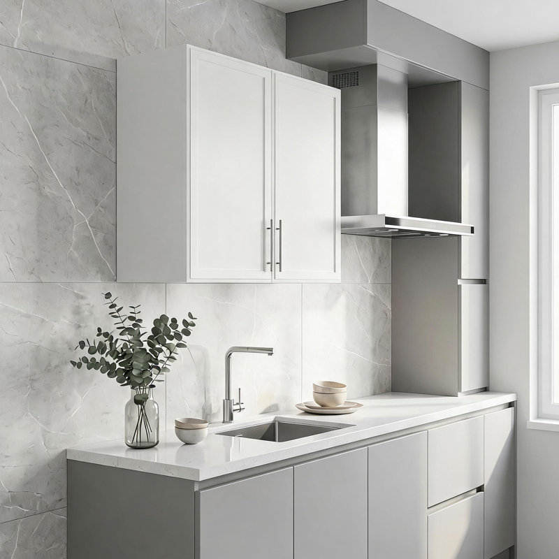 Armoire murale 29,5 "W, H 31,5 po x l 29,5 po x P 12 po, Blanc