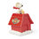 Lenox Chef Snoopy Figural Cookie Jar