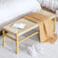 Banc en bois massif Aaditya