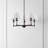 Fedro 5 - Light Dimmable Chandelier