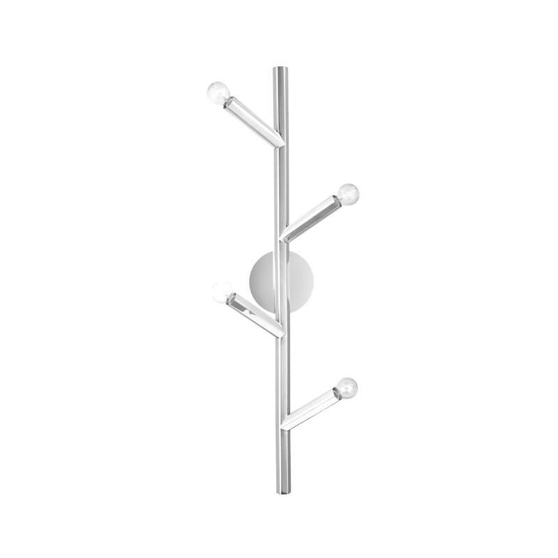 Oaks Wallchiere, Polished Nickel