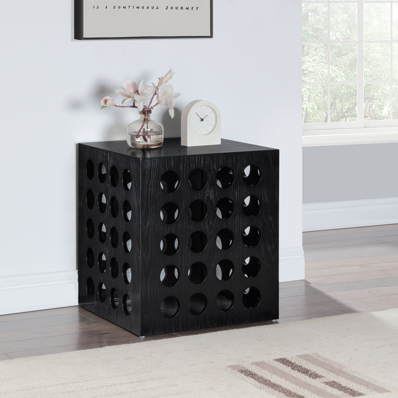 Table de bout Bromleigh, Noir