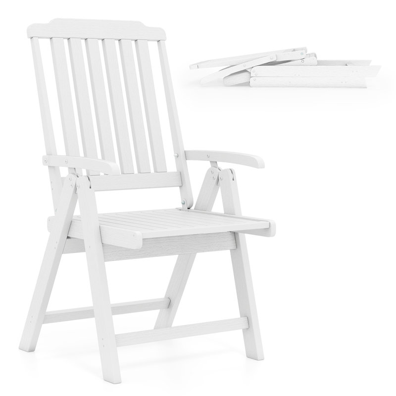 Patio Dining Armchair, Black