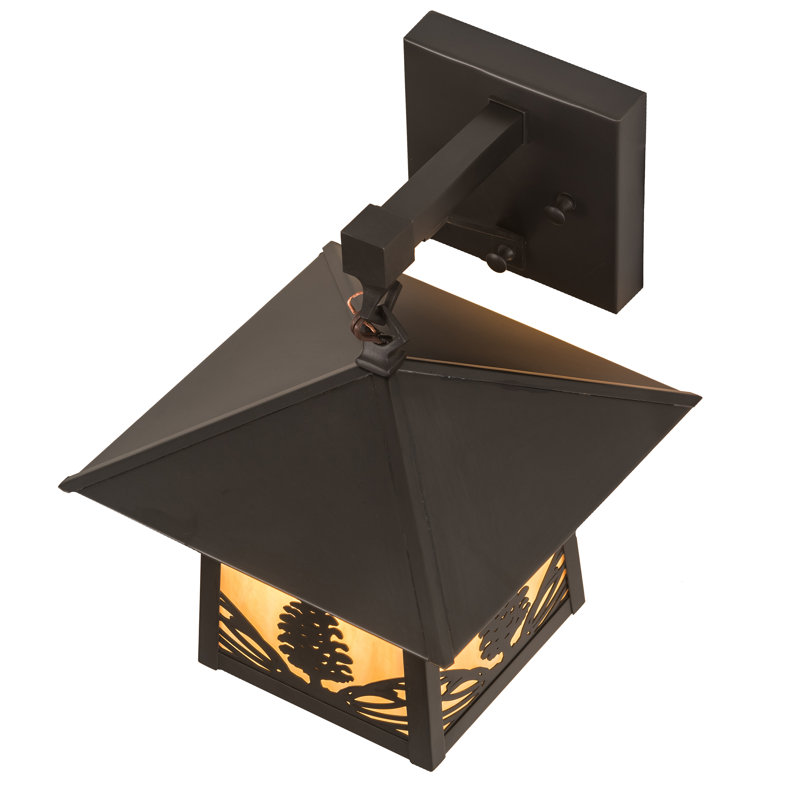 Mountain Pine 1 - Light Outdoor Wall Lantern