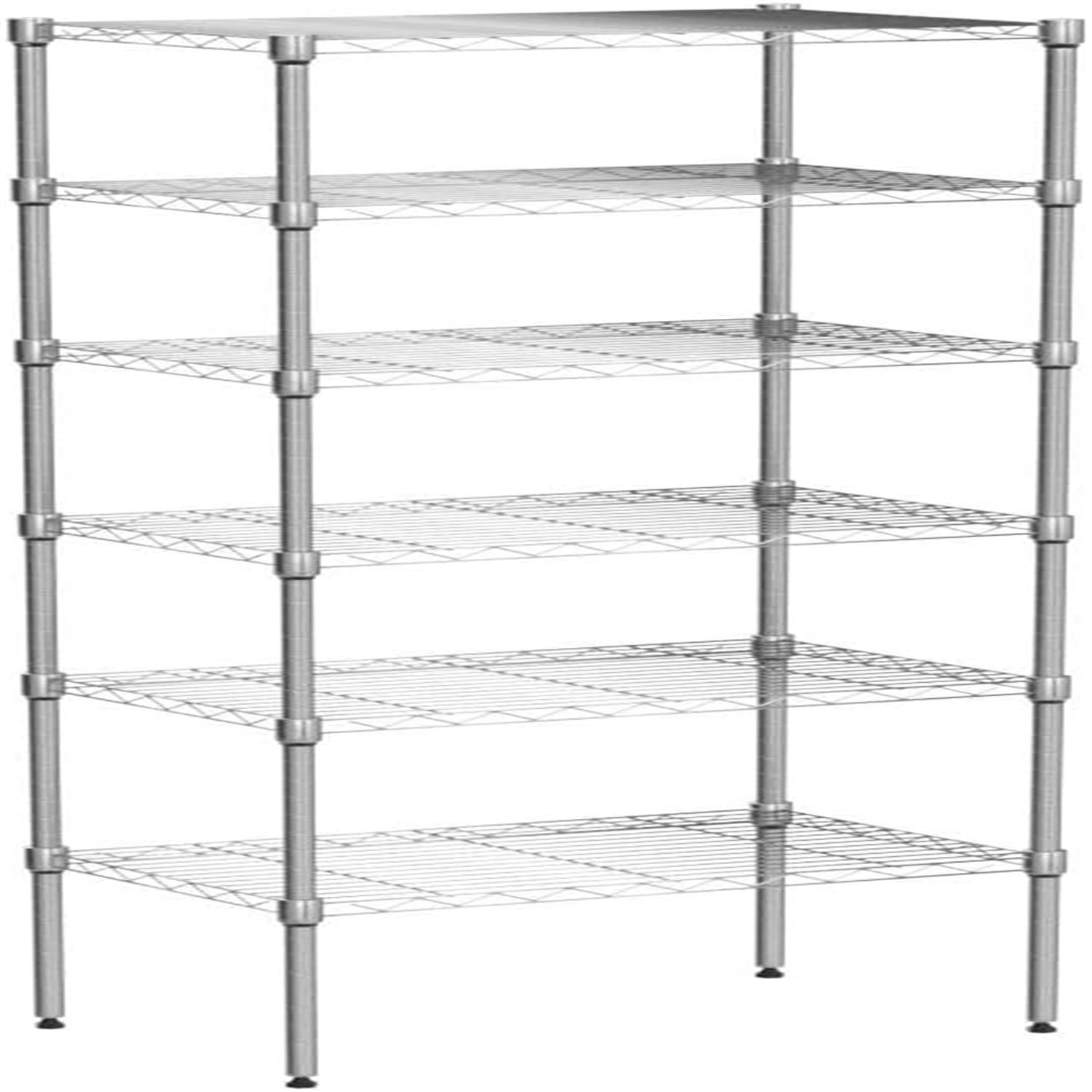 Rebrilliant Nigell 22.99'' W Metal Height -Adjustable Shelving Unit ...