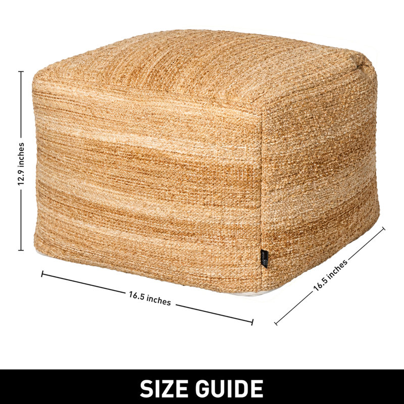 Housse de pouf en polyester