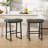 Faux Leather Wide Cushion Bar Stool With Metal Frame-2033878891