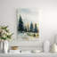 Winter Landscape I Print by Sara Brown-26726467-26726468