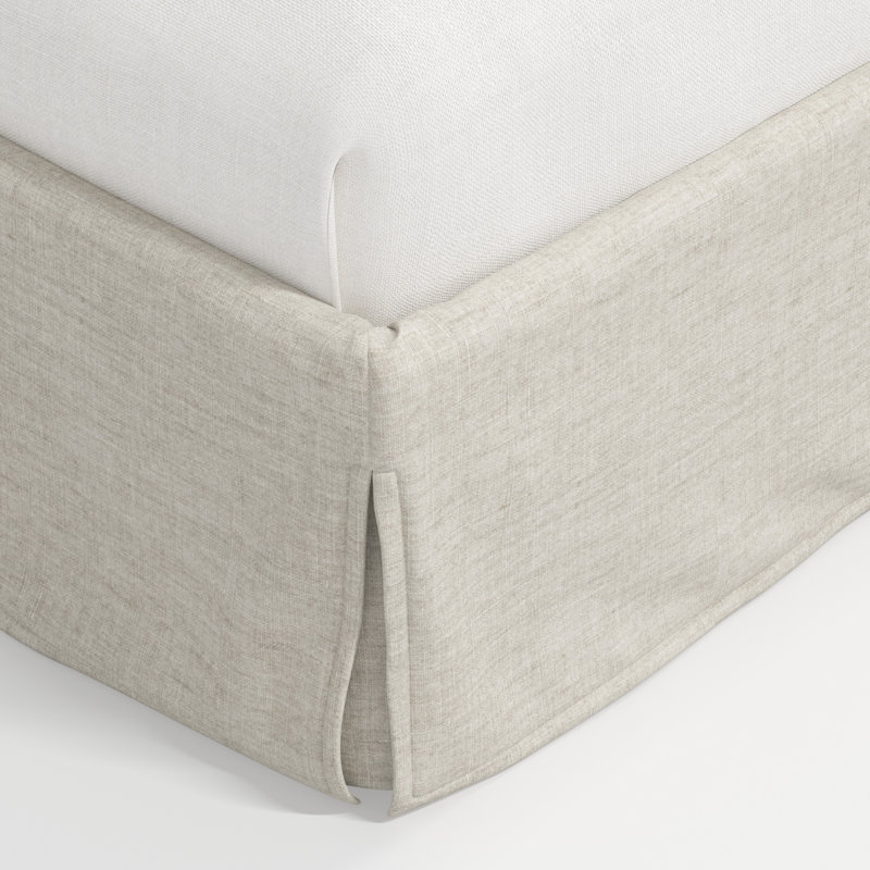 Stoffer Home x Cloth and Co. Maura Bed, Relaxed Zinc Linen, King