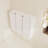 36" Wall Mounted Required Linen Cabinet with 3 Soft Close Doors-828916123