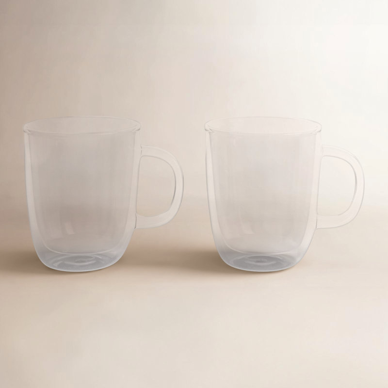 Ensemble de tasses à café Bistro, 15 oz liq., 2