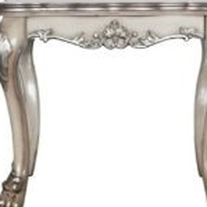 Is-Haaq Solid Wood Top End Table