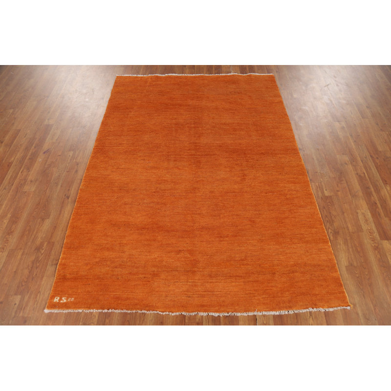 Modern Gabbeh Oriental Rug 5x7