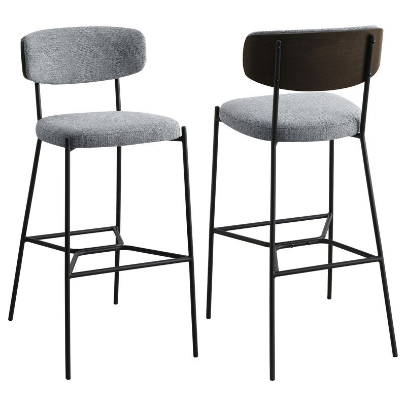 Tabouret de bar à hauteur de comptoir, Gris, Tabouret de bar (siège d'une hauteur de 30 po)