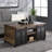 Coffee Table With Sliding Doors