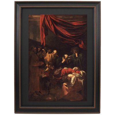 Mort de la Vierge par Caravage