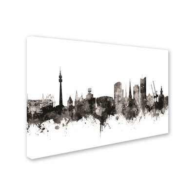 « dortmund germany horizon i », reproduction d’impression sur toile tendue