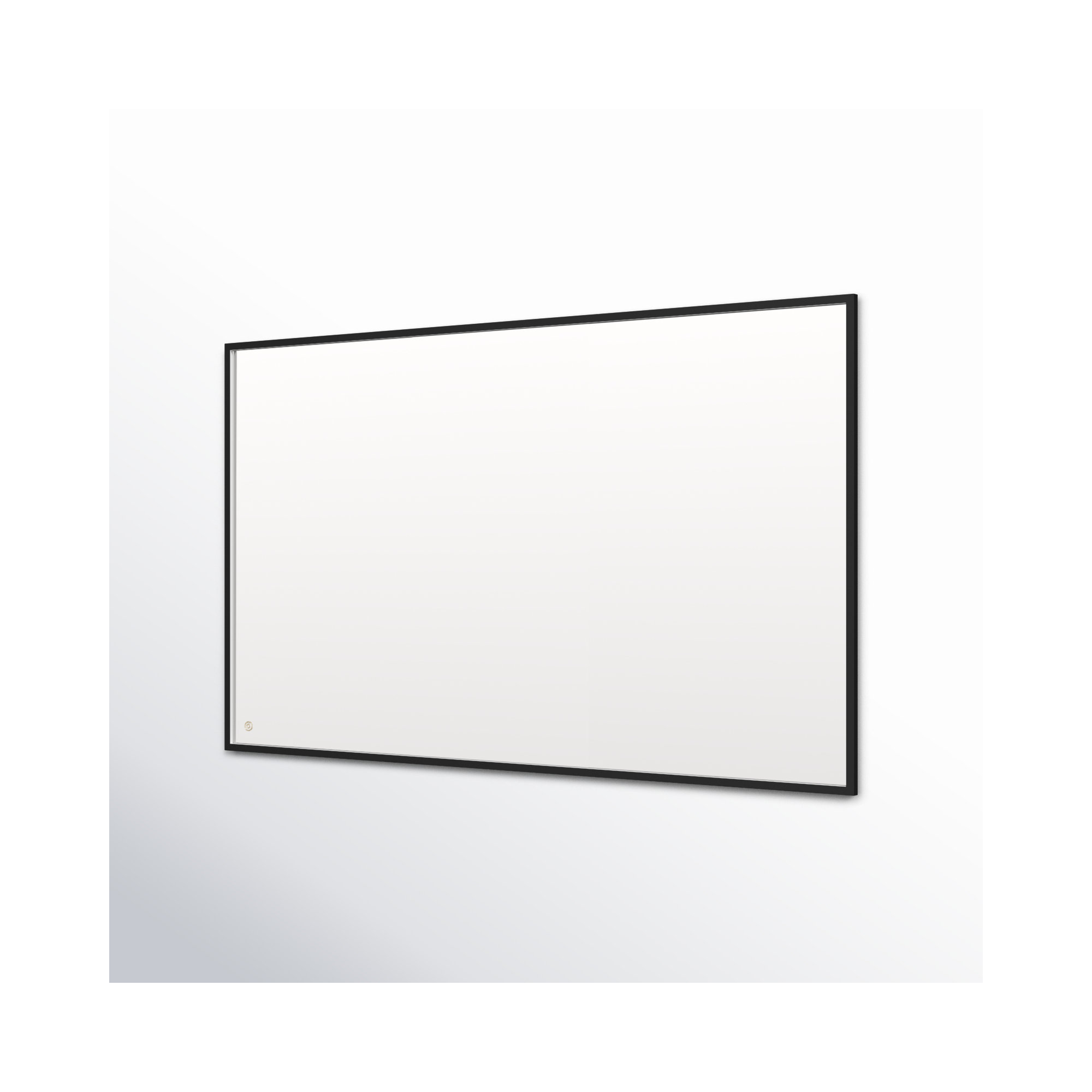 Piche Aluminum Mirror, 42" x 72", Black