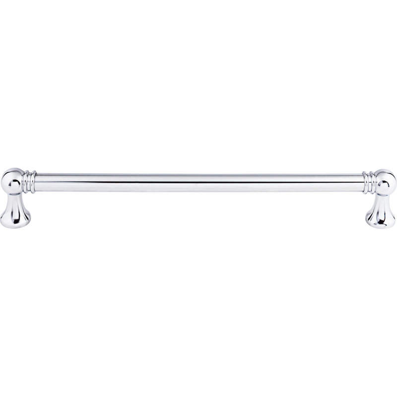Kara 12" Center to Center Appliance pull, Polished Chrome