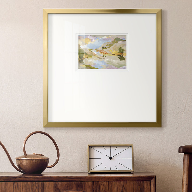 Jenn Uplands II, reproduction d'art encadrée, H 17 po x l 17 po x P 1,25 po