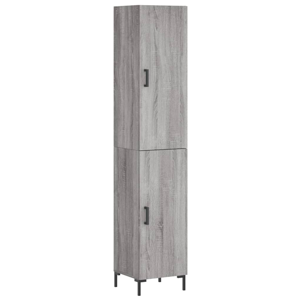 Vidaxl Highboard 34.5X34x180 Cm Engineered Wood 154