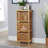 Almeer 3 Rattan Drawer Bamboo Storage Unit