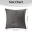 Aspire Homeware Square Plain Velvet Scatter Cushion Cover-2044250258-2043428327