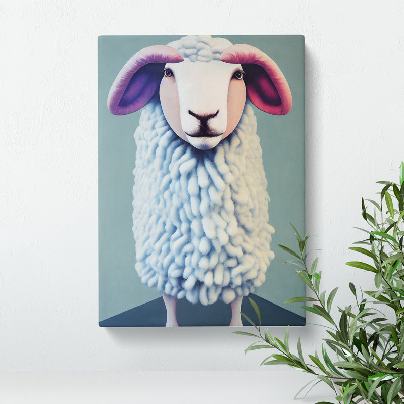Amazing Sheep - Wrapped Canvas, 60cm H x 40cm W x 3cm D