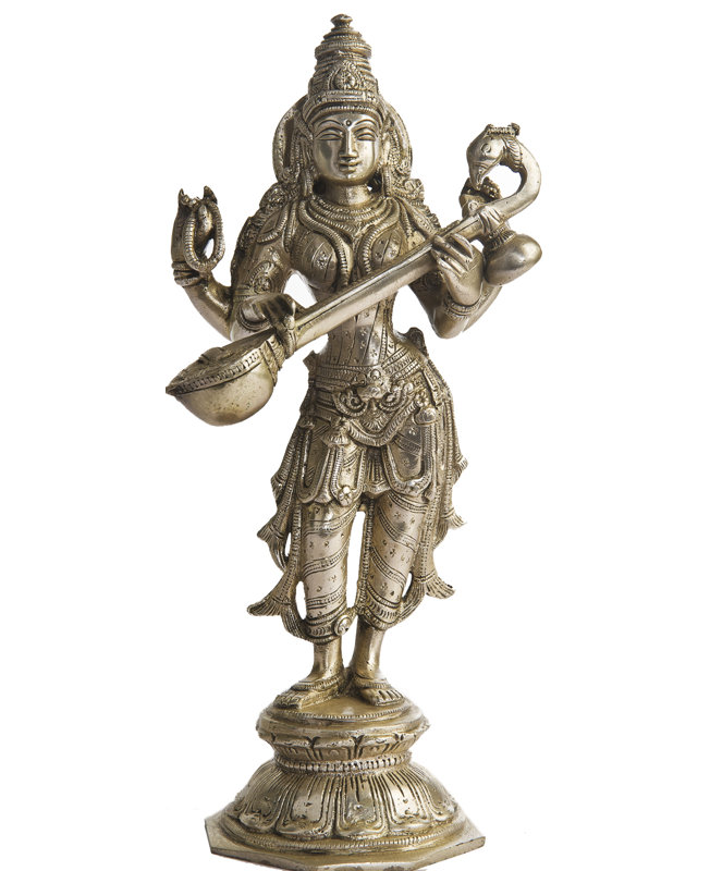 Figurine Saraswati debout