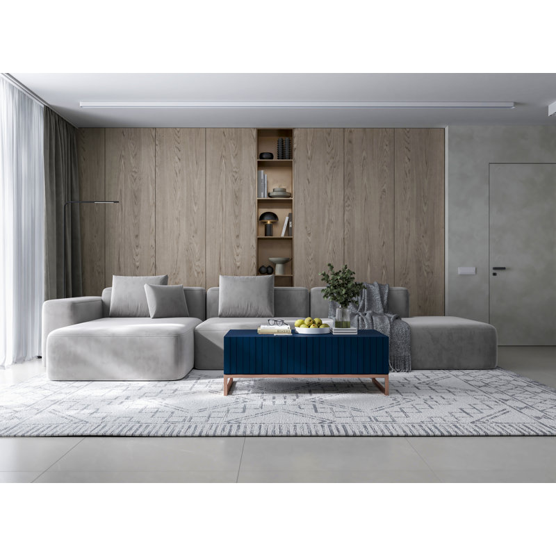 Adriel Coffee Table, Blue