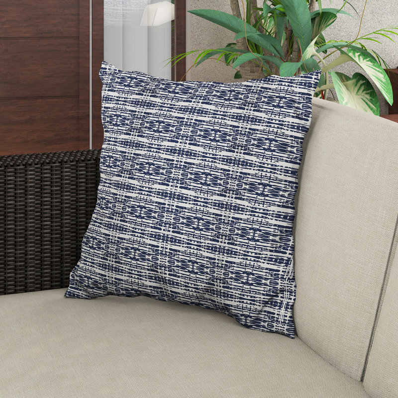 Coussin intérieur / extérieur tissé Holli Zollinger, 16 po x 16 po