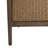 Savannah Alum. Extended Back Side Chair Oak/Raffia