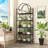 194.5cm H x 76cm W Metal Bookcase