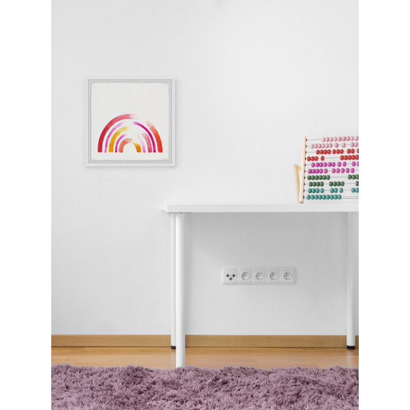 «Gatson Magical Rainbow», reproduction encadrée, H 32 po x l 32 po x P 1,5 po