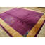 Tapis mauve antique en laine Art déco