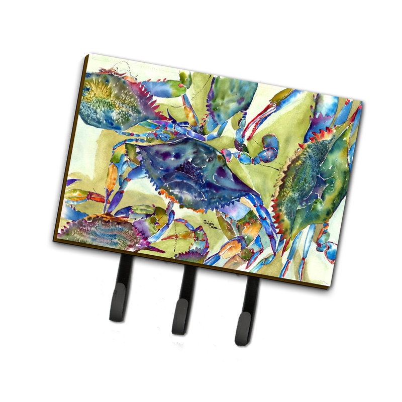 Porte-laisse et porte-clef crabe