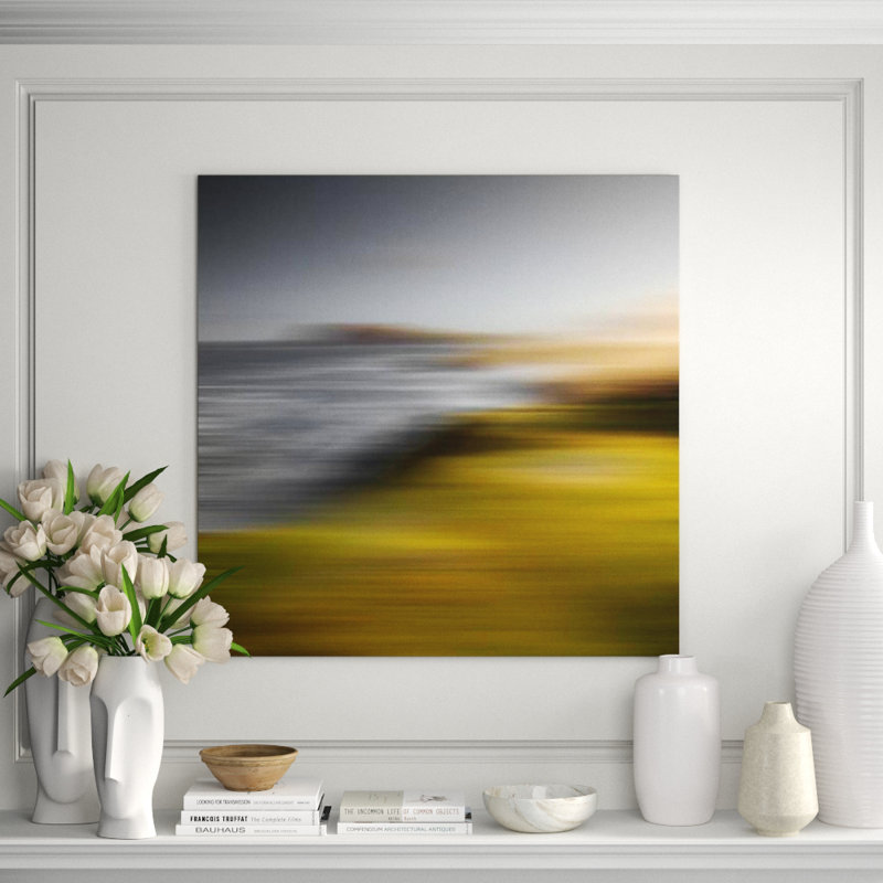 Blurred Line II Print by Michelle Bennett, Plexi, 40" H x 40" W