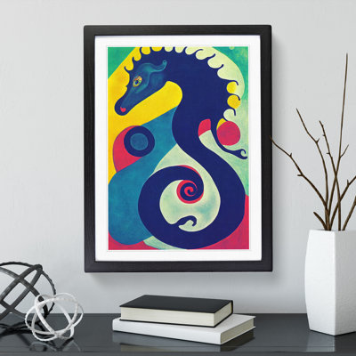 Artful Seahorse - Wall Art