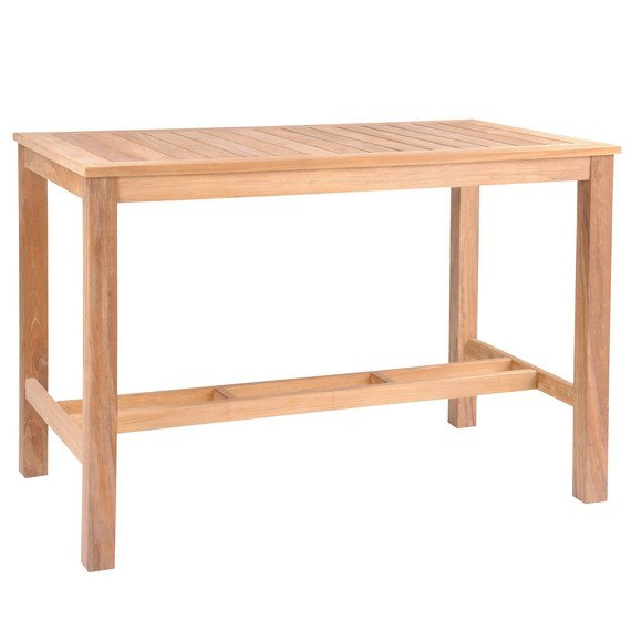 Wainscott Outdoor Teak Bar Table