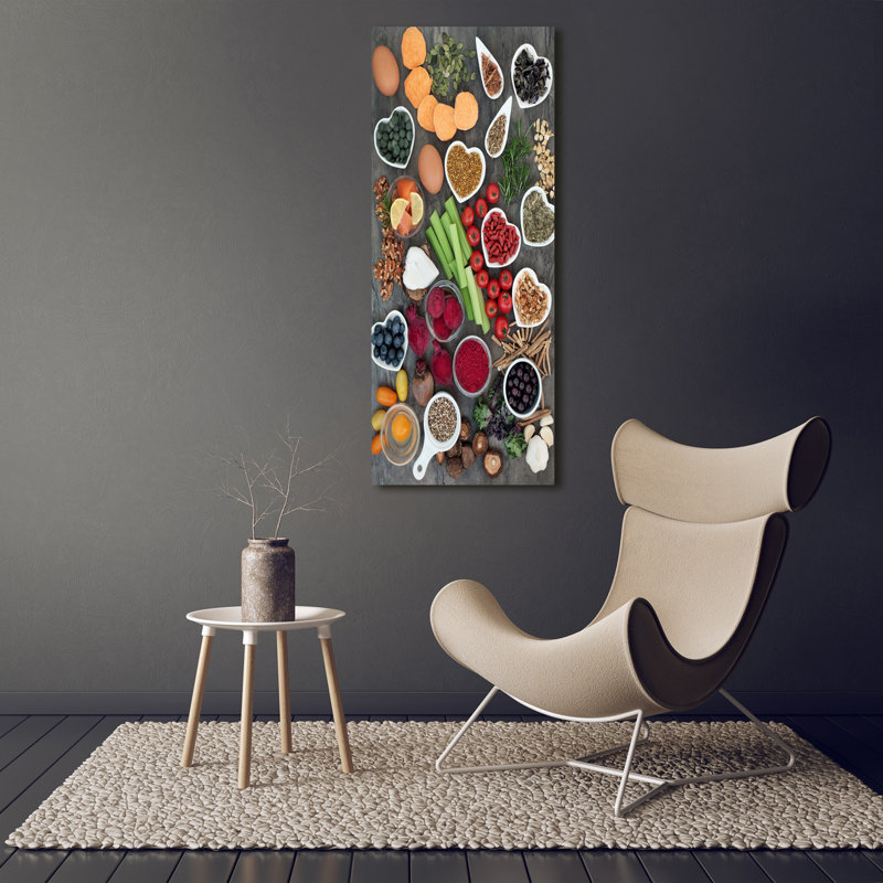 Healthy Food - Wrapped Canvas Print