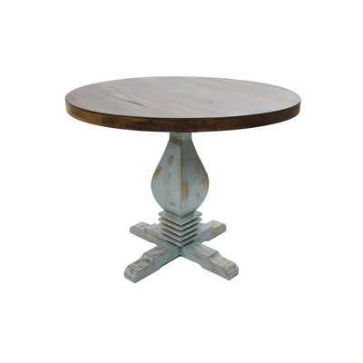 Belkis Beech Round Solid Wood Dining Table
