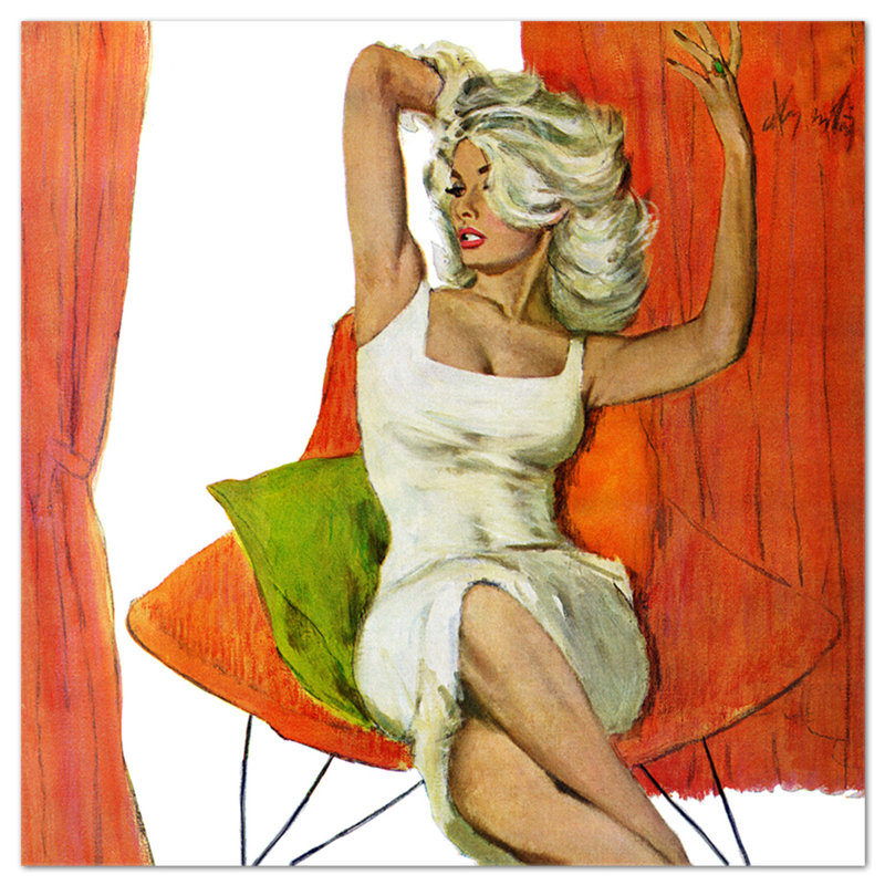 Mom Is a star by Giallobus - Square Print on Vetro Acrilico Plexi, 81cm H x 81cm W