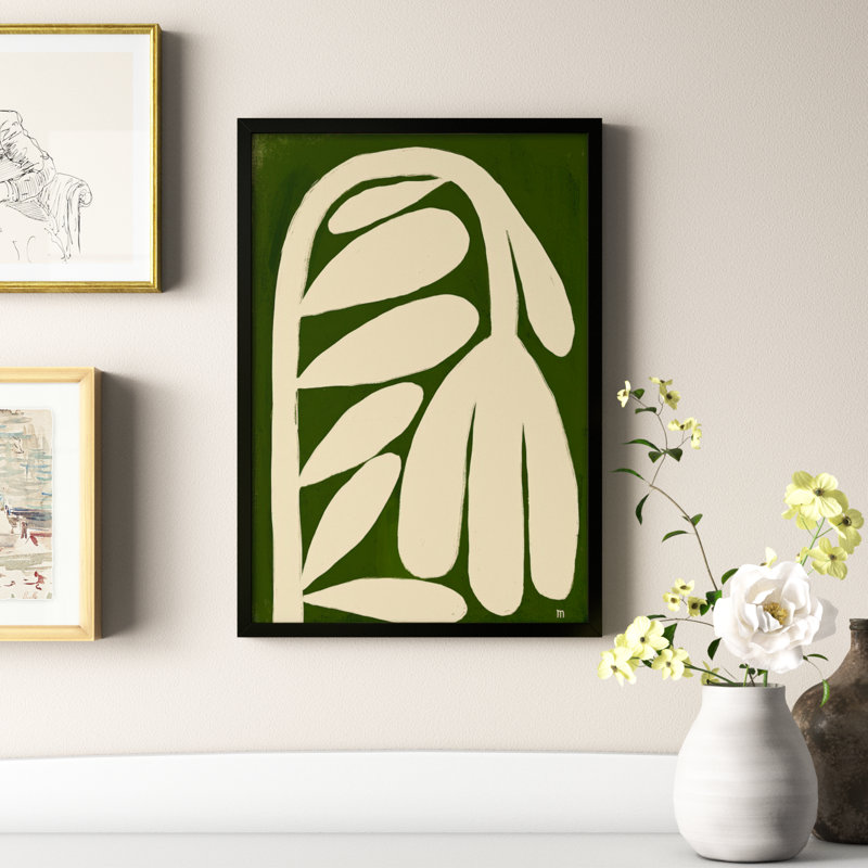 Tulip by StudioM, Black, 25" H x 17.5" W x 1.25" D