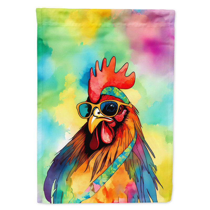 Drapeau de jardin hippie