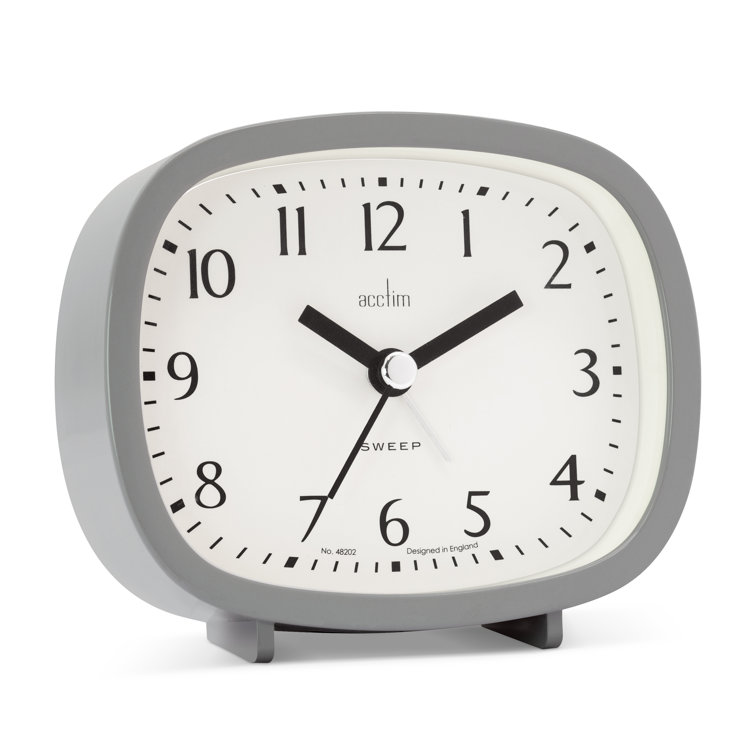 Acctim Analog Quartz Alarm Tabletop Clock | Wayfair.co.uk