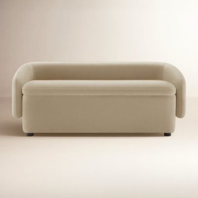 Bredon Polyester Blend Upholstered Storage Bench