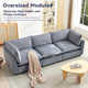 106.38” W Oversized 3-Seater Modular Sofa