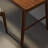 Walnut Rectangular Solid Wood with desk-1424412342